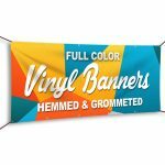 vinyl banner with grommets